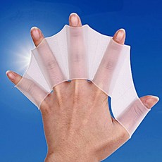 물놀이 패들 핸드 2개 수영 손지느러미 물가람이 어린이 헤엄, L