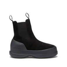 문부츠 루나 로고 프린트 부츠