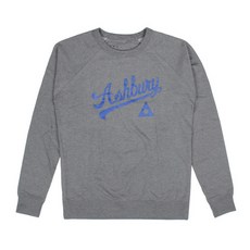 애쉬버리 스크립트 크루넥 헤더그레이 ASHBURY SCRIPT CREWNECK HEATHER GREY (스노우보드복 크루넥 맨투맨)