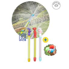 픽앤조이 (+워터볼 증정!) KC안전인증 2025 유니콘 애니멀 분수 물총 1개, 다이노소어(색상 랜덤)