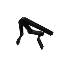 기타 카포 6현 어쿠스틱 및 일렉트릭 기타 베이스 만돌 Guitar Capo Capo for 6-String Acoustic and Electric Guitars Bass, 1개, 검은색
