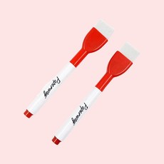 보드마카 자석펜 뚜껑 빨간색