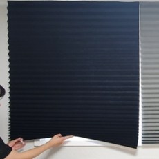 새임 붙이는 암막블라인드 블랙 180블라인드 창문햇빛가리개 붙이는블라인드