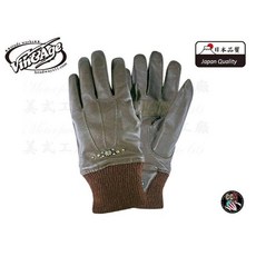 Vin&Age 山羊皮手套, 1個, 珈琲色銀釘,XL