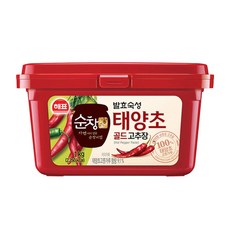 해표 태양초 고추장골드 1kg x2개 우리햅쌀로 맛있게 만든, 2개