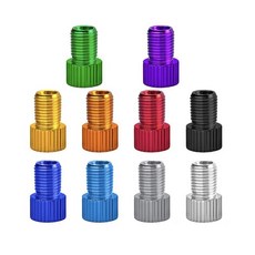 자전거 프레스타 to 슈레더 밸브, 블랙, 1개