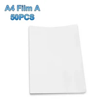UV DTF 전사 스티커 필름 A B 전화 케이스 금속 유리 세라믹 UV DTF 필름 A3 A4 A3 A4, 02 A4 Film A--50PCS