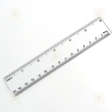 알컴퍼니 플라스틱자 투명 15cm