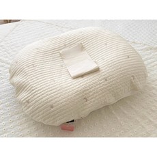 [제이앤제나] 허리에 무리없는 신생아부터 역류방지쿠션, 인견_호랑이_뒷면순면(커버+솜23도)세트