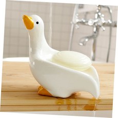 플로랄린 세라믹 비누받침대 물빠짐 비누거치대, 1개, 화이트