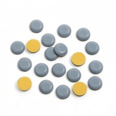 椅子墊滑動鐵氟龍家具墊 滑動 地板保護墊, 20片, 圓形/19mm