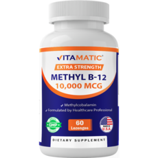 비타매틱 메틸 비타민 B-12 (메틸코발라민) 10 000 mcg - 60정