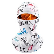 야외 사이클링 풀 마스크 겨울 모자 두꺼운 따뜻한 방풍 올인원 방진 필수 사이클 기어 페이스 커버 발라크라바 모자, [04] Geometry