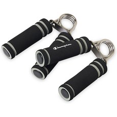 챔피언 2팩 핸드 그립 강화기 부드러운 폼 손잡이가 있는 중간 저항 근력 트레이너 홈 헬스장 운동 스트레스 해소 및 일상적인 컨디셔닝을 위한 팔뚝 손목, Red, Soft/2-Pack