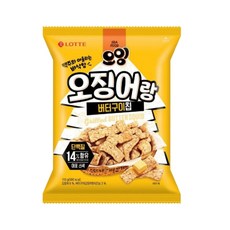 롯데웰푸드 오잉 오징어랑 버터구이칩, 110g, 5개
