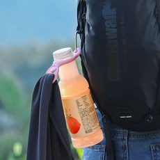 등산 캠핑 산악 수건 물병 고리 가방 카라 비너 1P eve8+4dYH