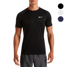 매장정품 나이키 NIKE SWIM 남자래쉬가드 에센셜 숏 슬리브 하이드로가드 NESSA586 3종 택1 NESSA586-BND 148895