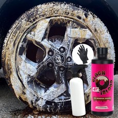 TAC시스템 블랙블러드GT 500ml 갈변제거제 원액 휠세정제 장갑+공병+폼트리거 증정, 1개