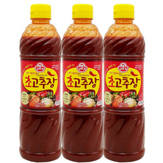 오뚜기 새콤한맛 초고추장, 1.08kg, 3개