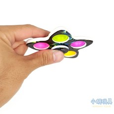 小胡玩具 五角星滅鼠指尖陀螺 氣泡舒壓手指陀螺 兒童玩具【小胡玩具(電子發票)】, 1個