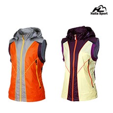 HALLA SPORT 여성멀터드베스트