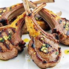 더램미트 호주산 양고기 프렌치랙 냉동 손질양갈비 캠핑 홈파티 스테이크용, 1개, 400g