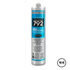 백색 외부용 실리콘 다우실란트792, 1개