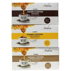 Carnes 프리미엄 인스턴트 커피 믹스 허니 파우더 포함 다양성 20개3박스, 20 Count_3 Boxes, 1세트, 240g