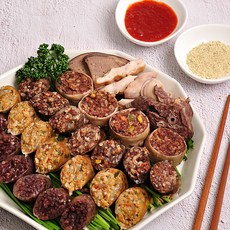 HACCP 인증 22년 전통 순대모음! 찰순대 / 토종순대 / 야채순대 / 암뽕순대 / 내장모듬, 토종순대 1kg, 1kg, 1개