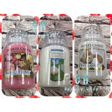 Yankee Candle 香氛蠟燭 623g 經典香氛系列, 1個, 清爽棉