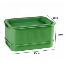 씨앗 콩나물 트레이 보육 공간 절약 새싹 심기 미니 온실 발아 키트 녹색 성장, light green