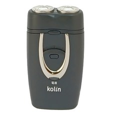 Kolin 歌林雙刀頭電鬍刀 USB充電, 黑色, KSH-DLR400