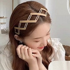 휴대용 폴딩머리띠 앞머리고정 세안 헤어밴드