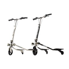 MSKI 세미 트라이보드 세발킥보드 트라이더, 엠스키세미_블랙, 1개