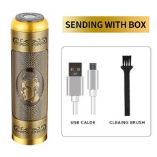 면도기 전기 남자 물세탁 충전식 면도기 휴대용 미니 면도기, 잘 생긴 면도기, 하나