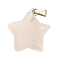 DIY 별 모양 DIY 목걸이 팔찌 주얼리 제작 재료 석 소재 별 펜던트 DIY 주얼리와 호환됨, 사이즈 이미지 참고, 1개, 10. Pink crystal