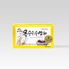 [본사직영] 다예 100% 국산 옥수수수염차 개별포장 생분해 사각티백 40티백, 500mg, 40개입, 1개