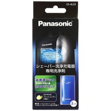 Panasonic ES-4L03 電鬍刀專用清潔劑 3包入 電動刮鬍刀清潔液 電動刮鬍刀清洗座專用, 1個