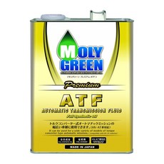MOLY GREEN Premium ATF 全合成油 自動變速箱油 4L, 1個, MOLYGREEN PREMIUM ATF 三號四號五號 全合成自動變速箱油 4L