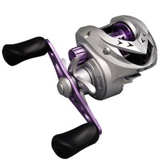 臺灣出貨 微物水滴輪碳素輪路亞打黑防炸線金屬遠投魚線泛用輕量化海釣漁輪, 【右手輪】-卸力報警中魚發聲-細閃銀紫