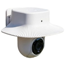 KKLM For eufy s340 커버 레인 커버 우천 시 보호용 보안 카메라 S340 호환 레인 커버 비막이 방수 방진 방자외선 썬실드 야외용 설치 간편 플라스틱 소재 흰색