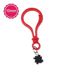 디폼블럭10mm165개 세트&부자재증정, H24_10mm 검정블럭+고리빨강색(10개), 1개