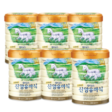 일동후디스 프리미엄 후디스 산양 유아식 분유 4단계, 800g, 6개