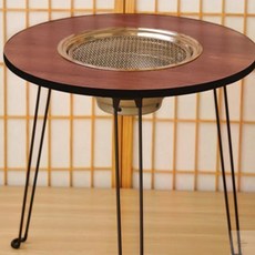 온지니 캠핑 원형 화로 테이블 캠핑화로대테이블