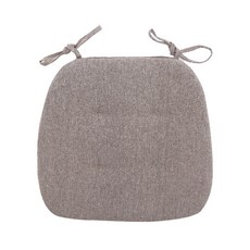 린넨 통기성 식당 의자 쿠션 학생 말굽 모양 가정용품 여름, 1.CO, 1개