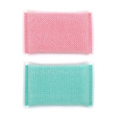 [플로우스팟] 망사 수세미 2매입 설거지 욕실