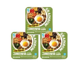 청정원 그레인보우 올리브&병아리콩 200g 3개