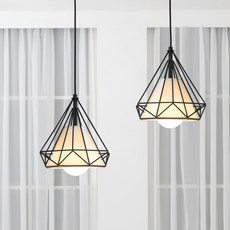 爸爸鑽石吊燈小二號燈, 黑色