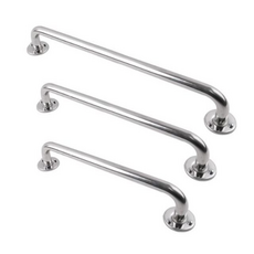 안전손잡이 직선형 레일 욕실 보조대 장애인 보조대 노약자 지원바 벽면 고정대, 1개