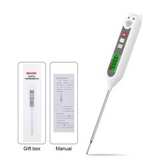 GVDA 디지털 식품 온도계 고기 오일 우유 BBQ 전자 오븐 온도계 식품 온도 측정 도구